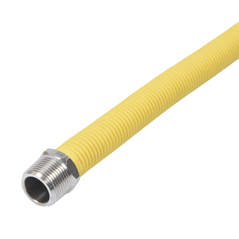 أنبوب PVC مموج مرن من الفولاذ المقاوم للصدأ 304